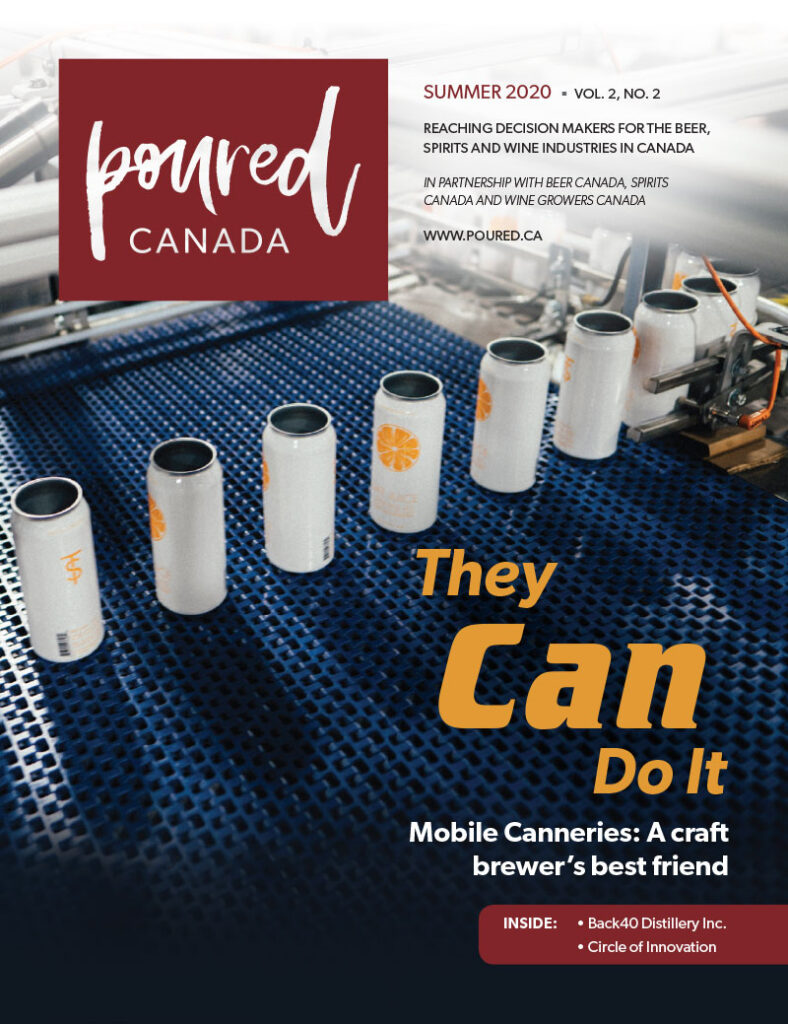 Cover of Poured Magazine, Summer 2020