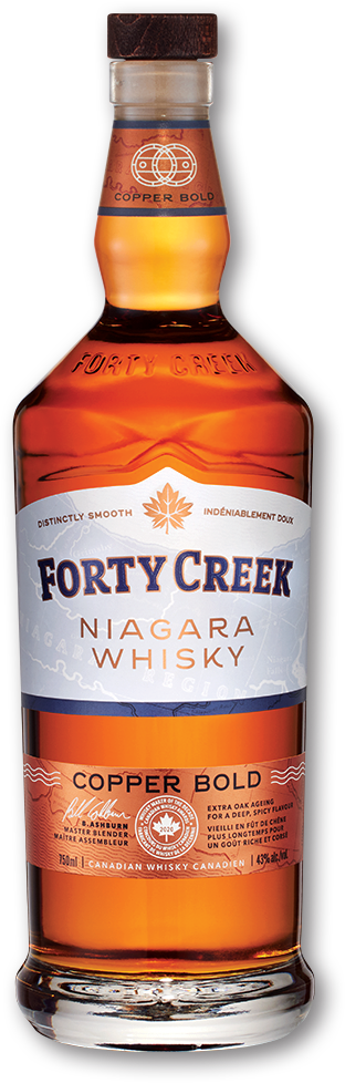 Bottle of Forty Creek Niagara Whisky