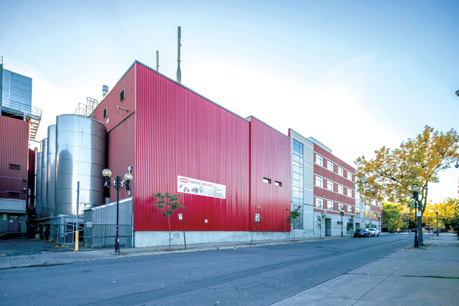 Exterior view of facility