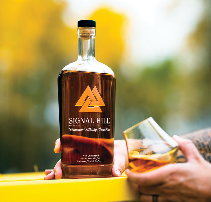 Bottle of Signal Hill Whisky