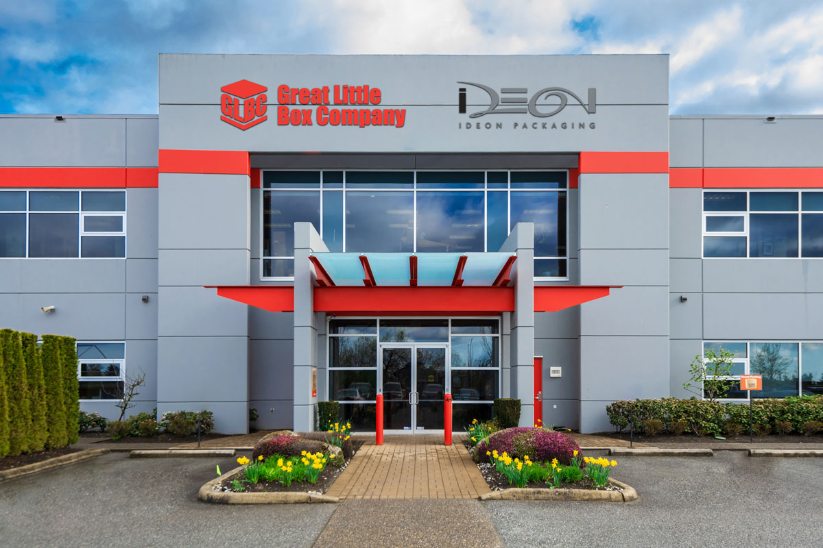 Main entrance to facility