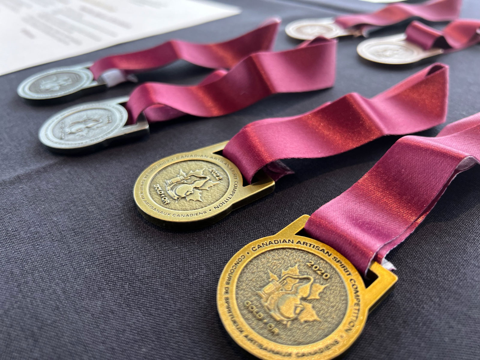 Various ADC medals