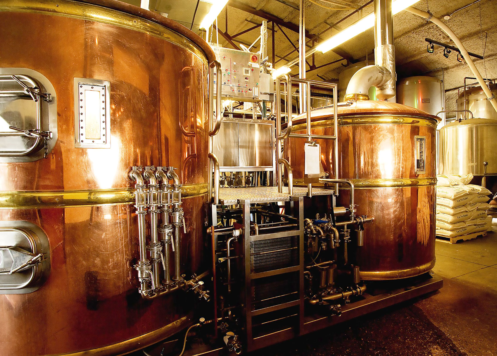 Wild Rose Brewery equipment