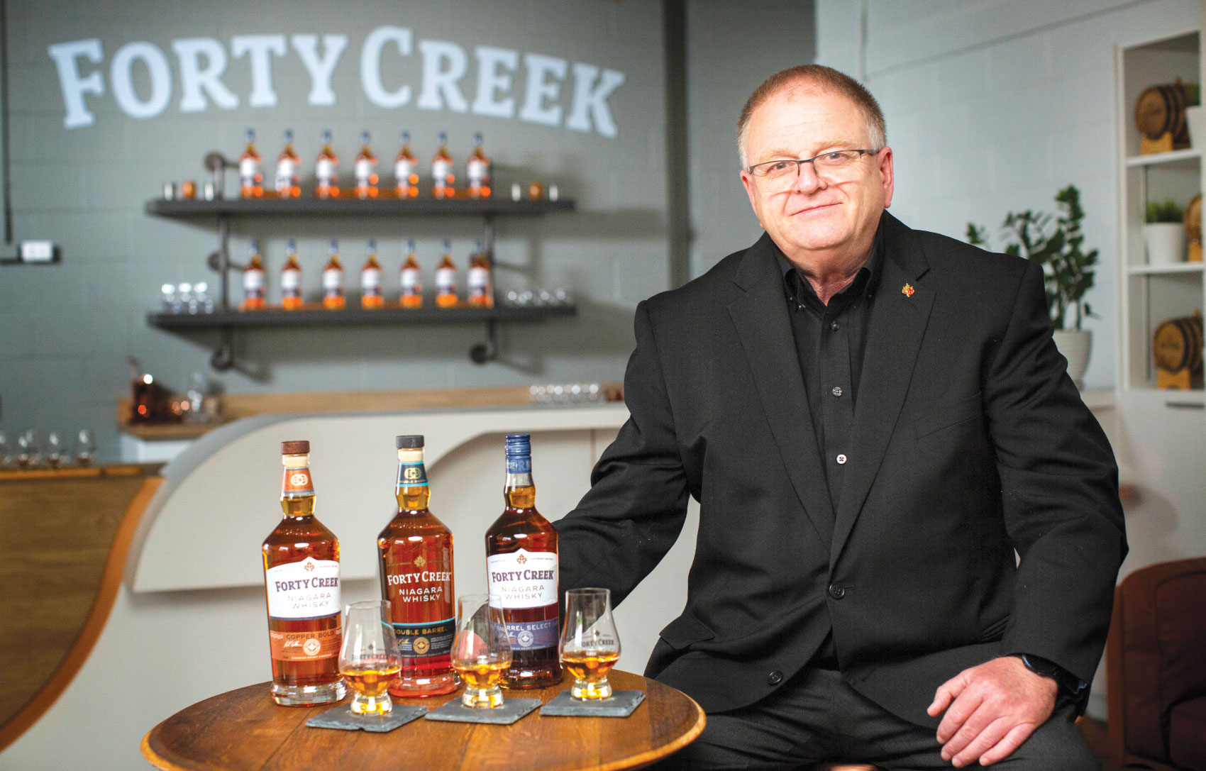 Bill Ashburn, Forty Creek’s master blender