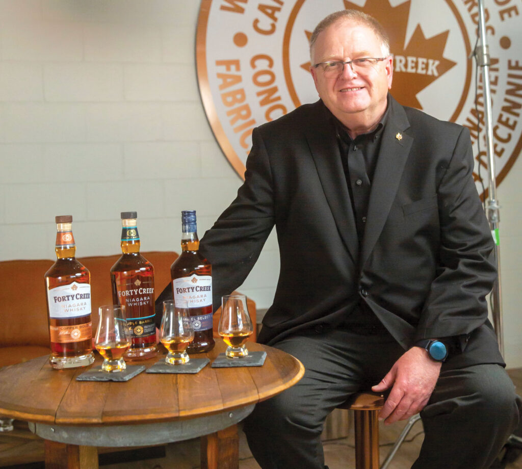 Bill Ashburn, Forty Creek’s master blender