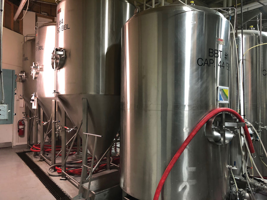 Stainless steel tanks