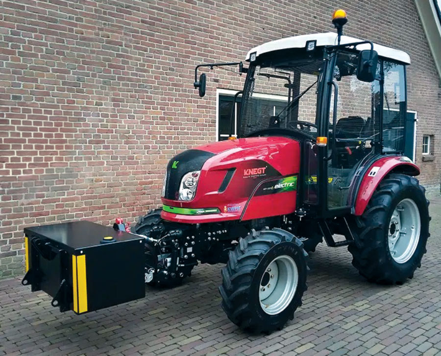 Knegt electric tractor