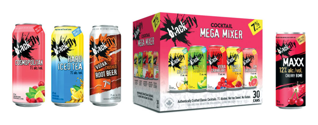 Image catalogue of various Black Fly products