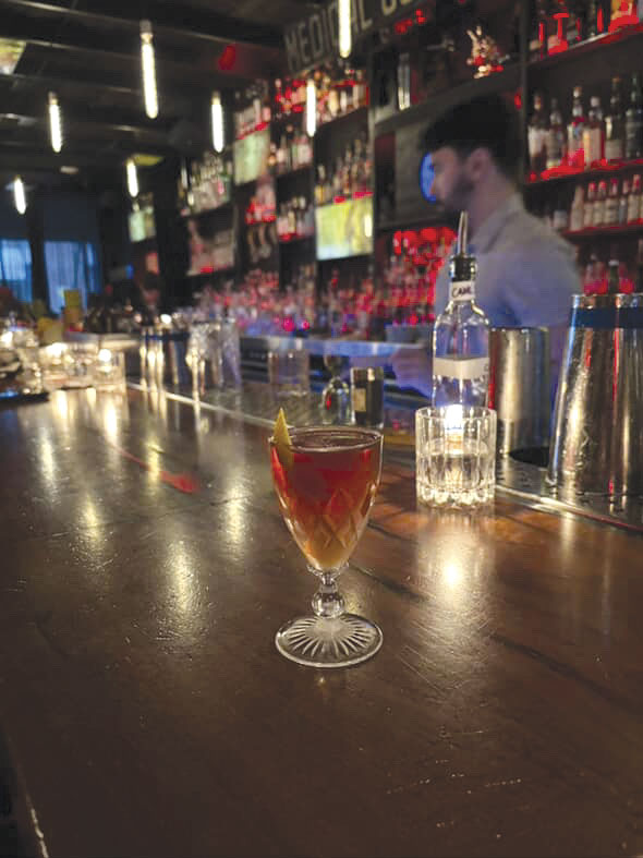 Cafe Bastille Martinez with Ketel One cocktail