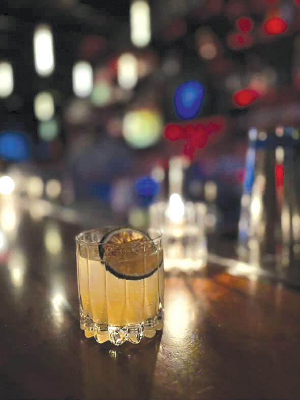 Infused Sweet Vermouth cocktail