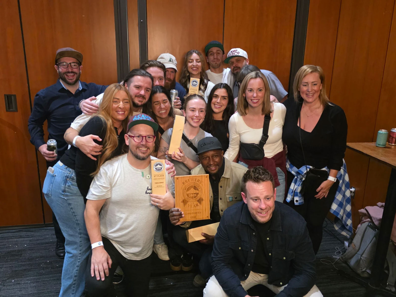 Group photo. Photo credit: BC Beer Awards
