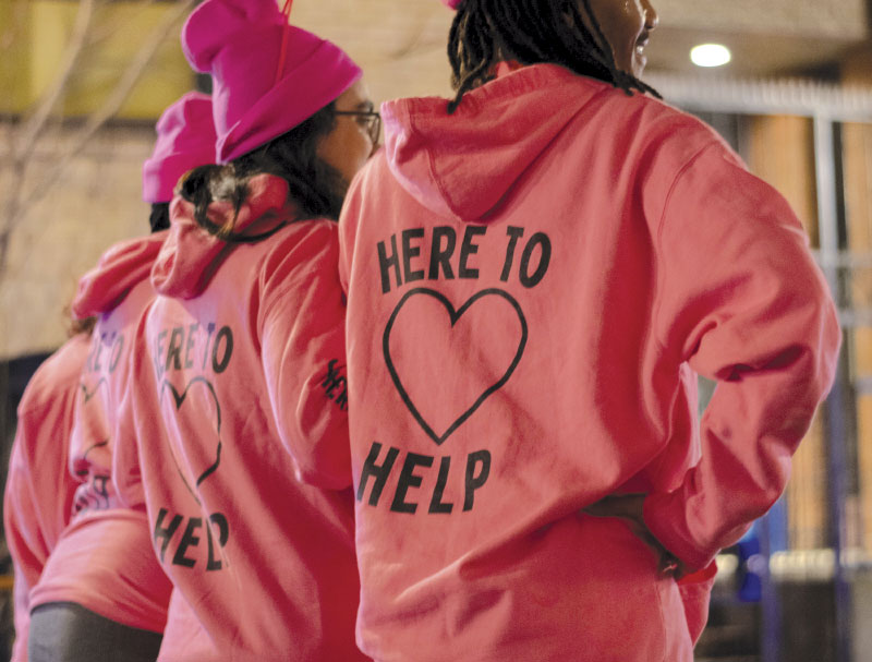 Here to Help hoodies