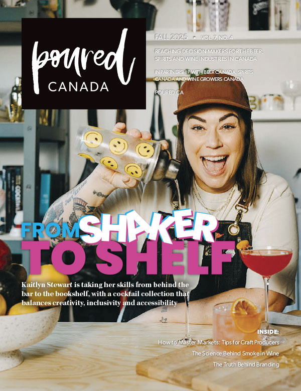 Cover of Poured Magazine, Fall 2025