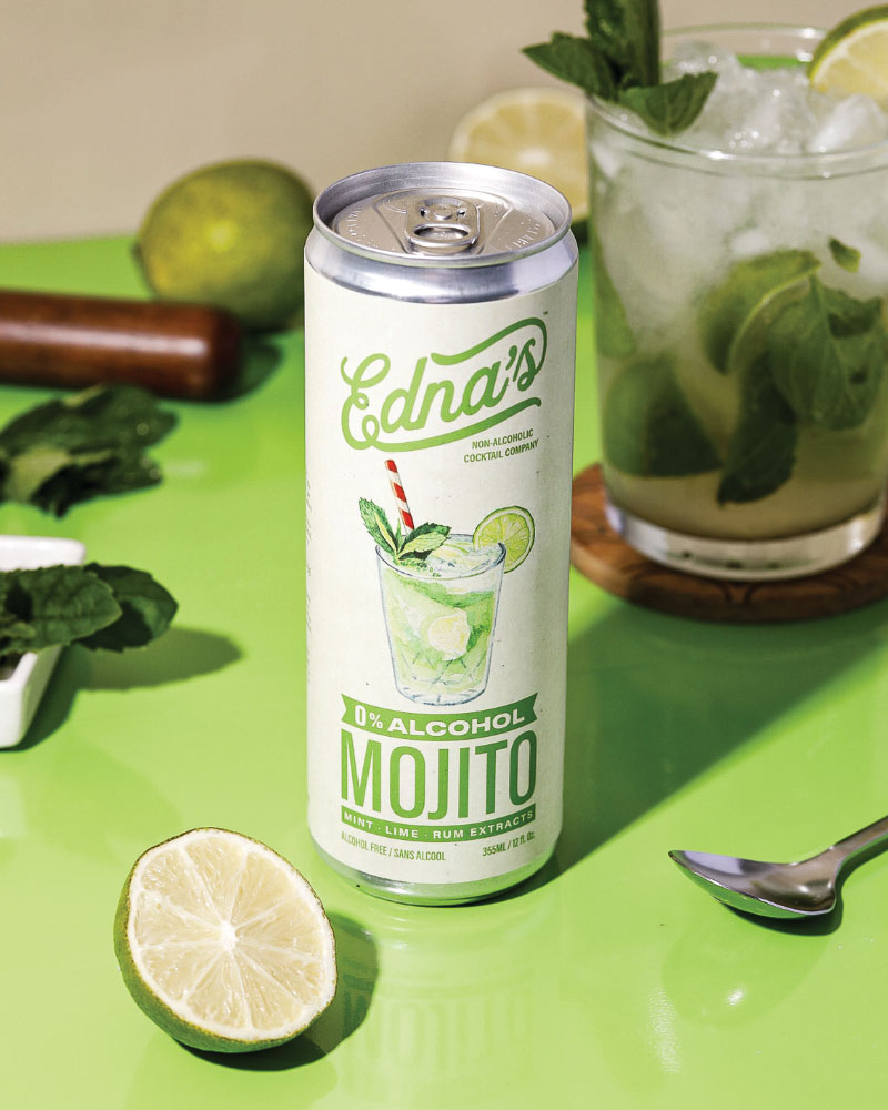 Can of Edna's Mojito