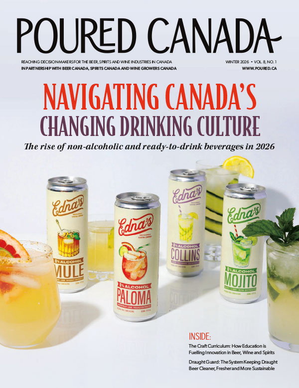 Cover of Poured Magazine, Winter 2026