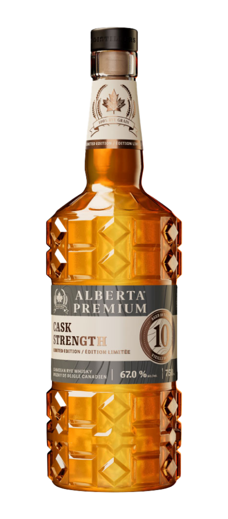 Bottle of Alberta Premium Cask Strength