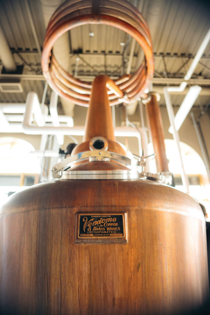 Large copper still