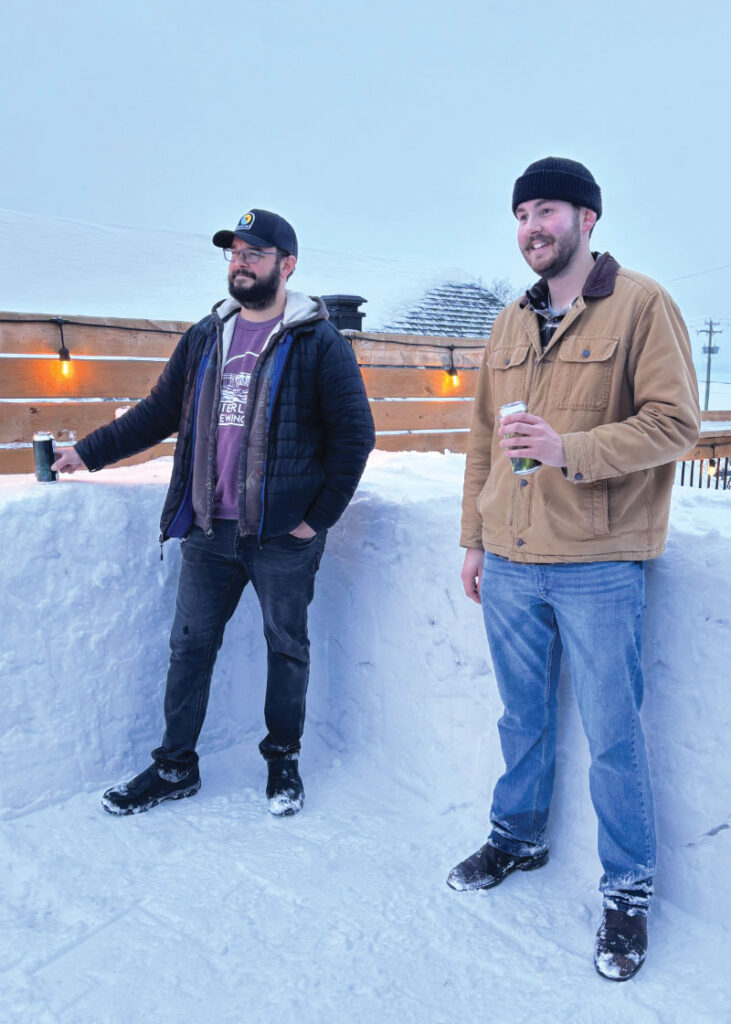 Graeme Maclean and Simon James