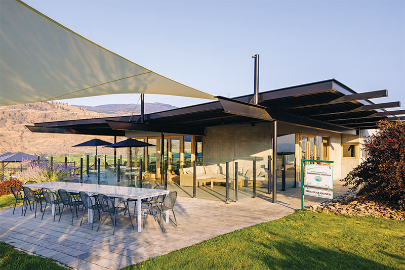 Black Hills Estate Winery patio