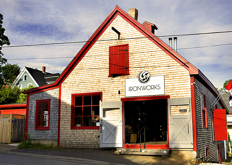 Exterior of Ironworks Distillery